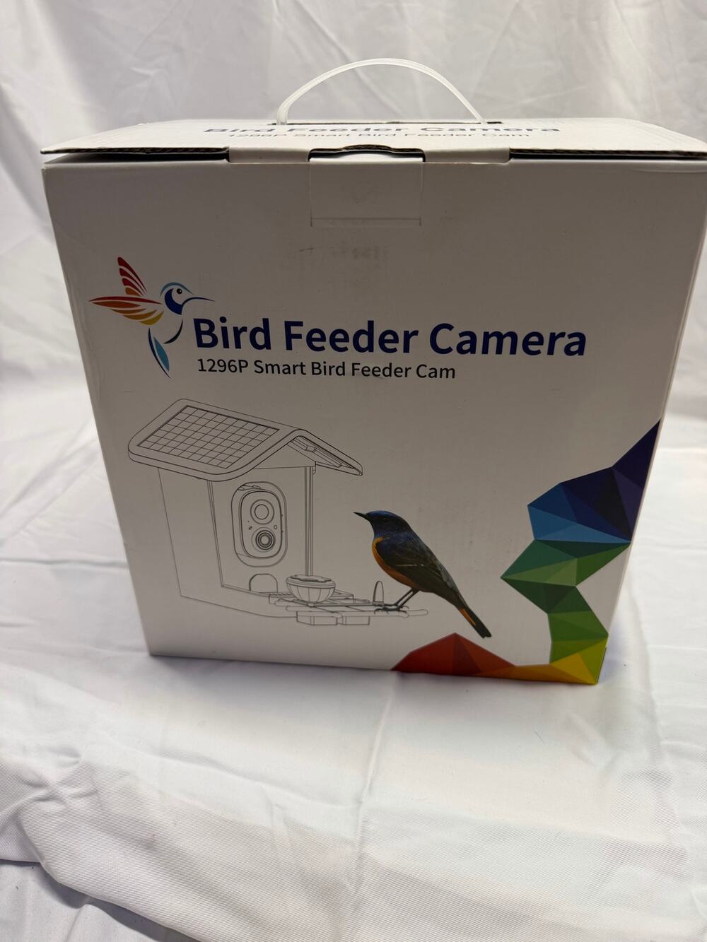 1080P Smart Bird Feeder Camera – WiFi Outdoor Birdwatching Cam – Motion Detect